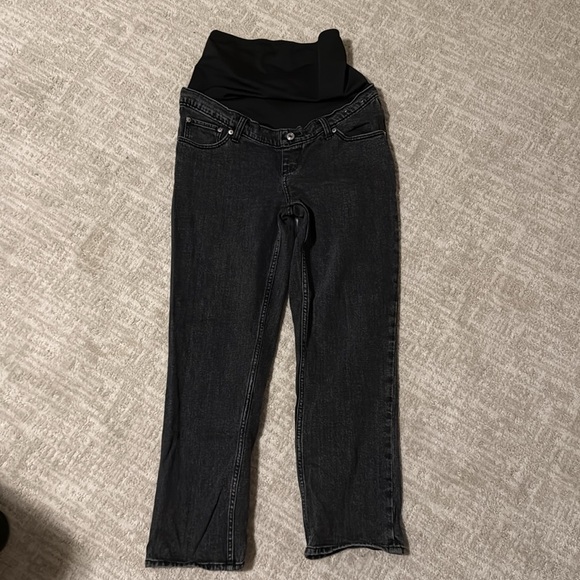 Abercrombie & Fitch Denim - Abercrombie & Fitch Black Maternity Jeans